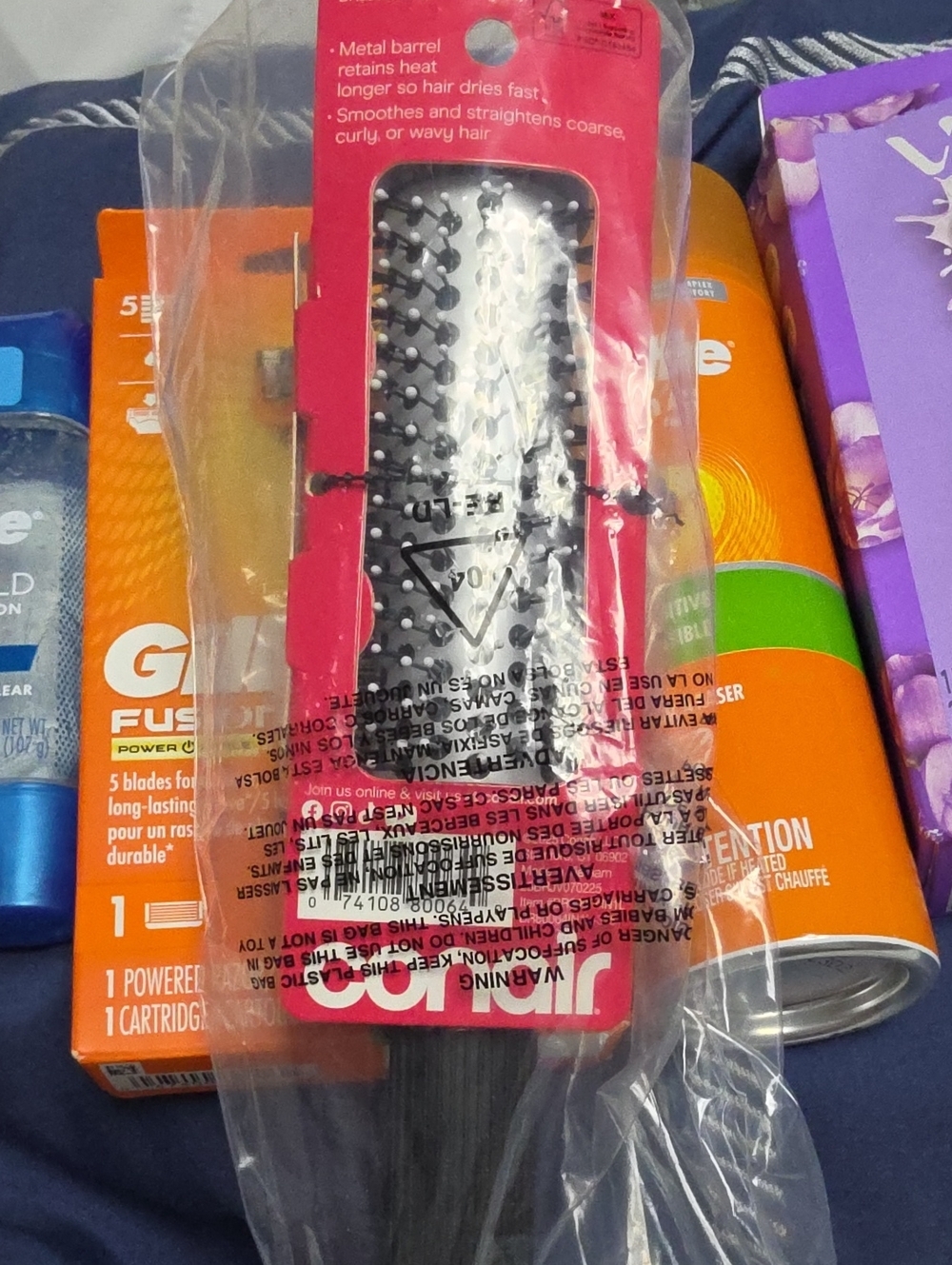 Gillette and Conair Home Party Grooming Bundle - Orange, Purple, Blue (Lot Of 7) - Picture 11 of 11